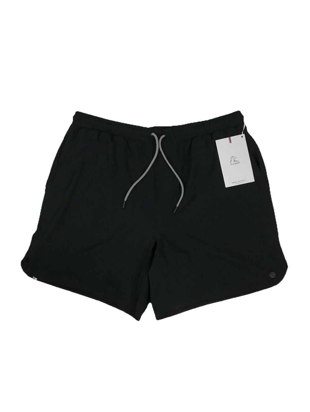 Rhoback Grit Gym Shorts 3XL XXXL Black 7” Lined The Spikes Running Gym Yoga BNWT